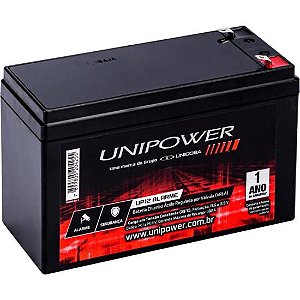 Bateria Selada 12V 4Ah UP12 Alarme Unipower