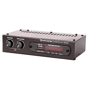 Amplificador 20W RMS com Bluetooth COMPACT 200 Hayonik
