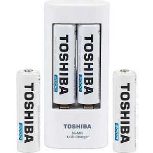 Pilha Alcalina AAA 1,5V LR03GCP (C/2 Pilhas) Toshiba