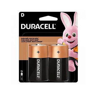 Pilha Alcalina D MN1300 Duracell c/ 2 Pilhas | Caixa c/ 6