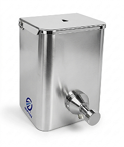 Saboneteira Inox 304 GRX Baby 500ml Válvula Cromada