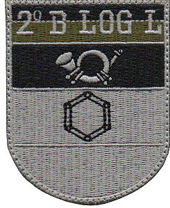 Bordado EB Distintivo de Organização Militar - 2º B LOG L