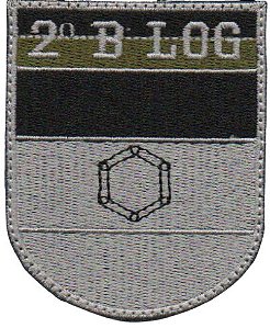 Bordado EB Distintivo de Organização Militar - 2º B LOG