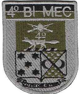 Bordado EB Distintivo de Organização Militar - 4º BI MEC