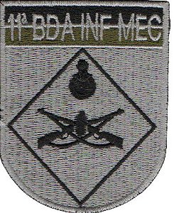 Bordado EB Distintivo de Organização Militar - 11ª BDA INF MEC