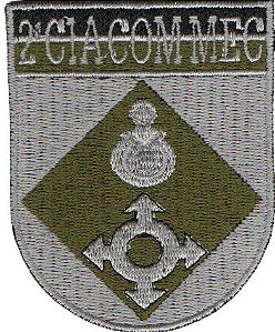Bordado EB Distintivo de Organização Militar - 2ª CIA COM MEC