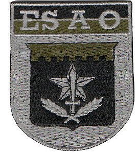 Bordado EB Distintivo de Organização Militar - ESAO