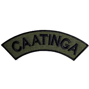 Distintivo Semicircular Bordado de Baixa Visibilidade - Manicaca CAATINGA