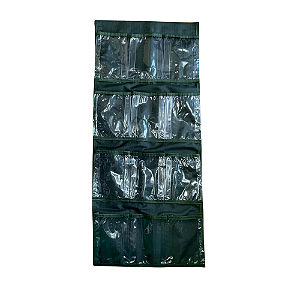 Organizador De Armario De Nylon - Verde (Sapateira)