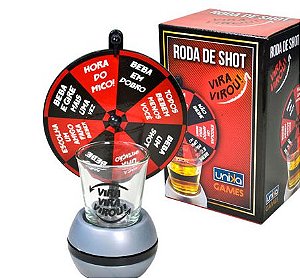 JOGO ROSA DE SHOT - VIRA VIRA