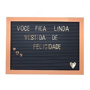 Quadro Letter Board 28x40 