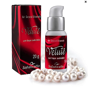 Kit  Gel para Massagem com Colar de Pérolas