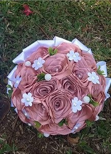 Buquê Rosas Eternas Rosé