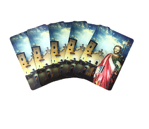 Kit 5 Cards 3D São Judas Tadeu