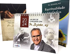 Kit Livro Cartas a um Futuro Pregador da Fé + Espiritualidade Conciliadora BRINDE! Calendário Pe. Zezinho