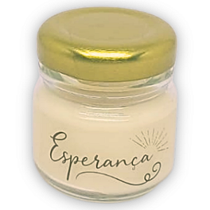 Vela Aromatizada Pote I Tema: Esperança