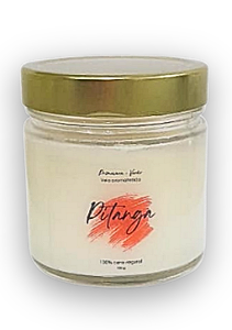 Vela Aromatizada Pitanga 100% Cera Vegetal