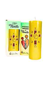 Vela Votiva Círio Familiar 15x5 und.