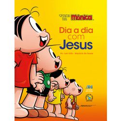 Livro Infantil Dia a Dia com Jesus - Pe. Luís Erlin - Maurício de Souza