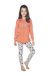 Pijama Infantil Feminino Malha Moderninho Have Fun