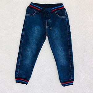 Calça Infantil Masculino Lavagem Jeans da Have Fun