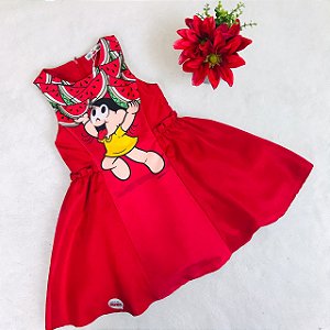 Vestido de Festa Infantil Vermelho Magali da Mon Sucré