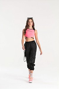 Top Infantil Feminino Pink Neon da BobbyLulu