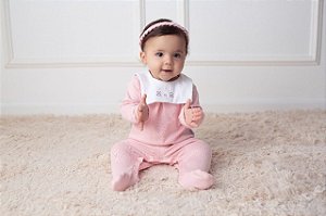 Macacão de Bebê Menino e Menina 100% Algodão duas Cores Piu Piu