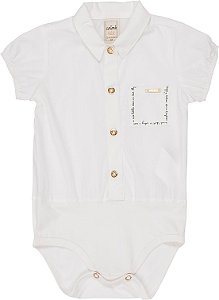 Body Camisa de Bebê Menina com Stretch Anime