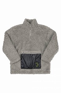 Blusa Juvenil de Pelinho Fechada da Quimby