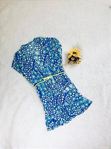Saida de Praia Azul com Neon da Vanilla Cream