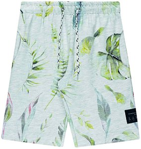 Bermuda Infantil Masculina Mescla Clara da Lamon