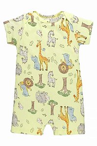 Banho de Sol de Bebê Masculino de Safári da Up baby