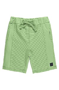 Bermuda Infantil Masculina de Moletom sem Felpa da Up Baby