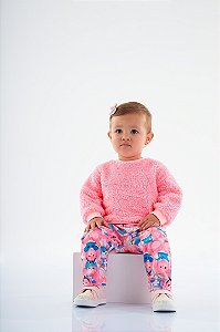 Conjunto Infantil de Bebê Blusa Pelinho 2 Cores Up Baby
