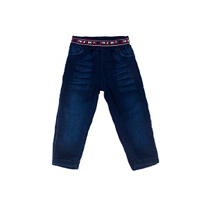 Calça Infantil Masculina Jeans Molecotton Cós da Have Fun