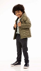 Jaqueta Infantil Masculina Impermeável duas Cores