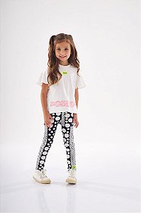 Conjunto Infantil de Verão com Legging da Up Baby