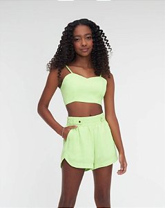 Conjunto Juvenil Feminino com Shorts e Top Bobbylulu