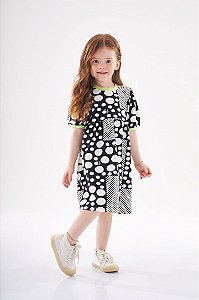 Vestido Infantil de Verão Moderno Dia a Dia da Up Baby