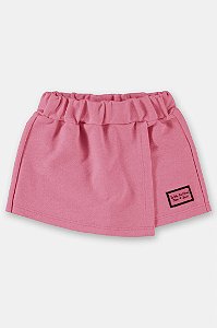 Shorts Saia Infantil Moletom duas Cores Up Baby