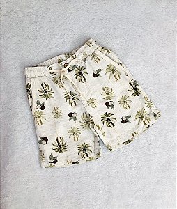 Bermuda de Infantil Masculina em Linho Misto da Tocaia Kids