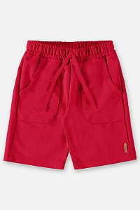 Bermuda Infantil Masculina Moletom Arrumadinha Cores