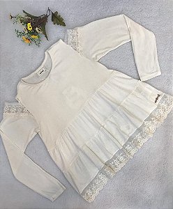 Blusa Infantil de Malha com Manga Longa da Animê
