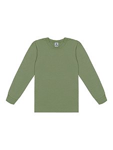 Camiseta Infantil Manga Longa Algodão da Abrange