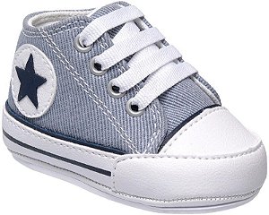 AllStar de Bebê Menino e Menina Cano Alto Cores