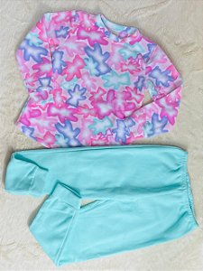 Pijama Infantil de Frio Calça Comprida em Soft Quentinho