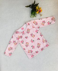 Blusa de Bebê Térmica Estampada- Cores Diferentes