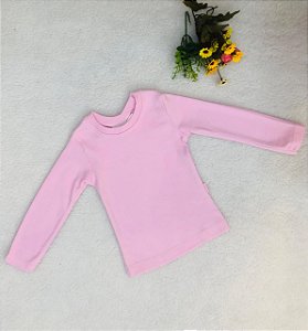 Blusa de Bebê Lisa em Ribana Cores Diferentes