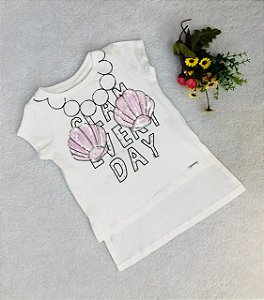 Blusa Infantil Feminina Arrumadinha Sereia da Animê